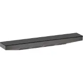 Hansgrohe Schulterbrause RAINFINITY 500 1jet mit Duschablage brushed black chrome brushed black chrome
