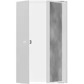 Hansgrohe Wandnische XTRASTORIS Rock m befliesb. Tür 300x150x140mm mattweiß 300 x 150 x 140 mm mattweiß
