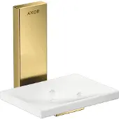 Hansgrohe AXOR Universal Rectangular Seifenschale, Metall, Ablage Glas, 42605