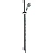 Hansgrohe Crometta 85 Duschset Vario mit Duschstange 90 cm