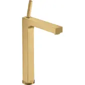 Hansgrohe Einhebel-Waschtischmischer AXOR CITTERIO 270 DN 15 f Waschschüs. m ZAG 1 1/4Zoll bru brushed gold optic