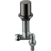 Hansgrohe AXOR Küchengeräte-Absperrventil, 10823330, Farbe: Polished Black Chrome