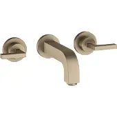 Hansgrohe Fertigmontageset Axor Citterio UP-3-Loch-Waschtischarmatur, m Hebelgr., brush. ni.