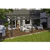 Skanholz Terrassendach "Monza", BxT: 648x357