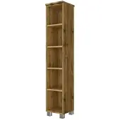 Held MÖBEL Midiregal »Genua«, BxT: 25 x 25 cm, wotaneiche - beige