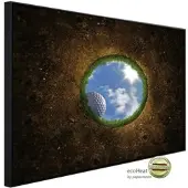 Papermoon Infrarotheizung »EcoHeat - Golfloch«, Matt-Effekt - bunt