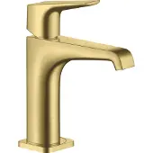 Hansgrohe Waschtisch-Einhebelmischer 130 Axor Citterio E A 143mm, m HG, unver Abl.garn, brush. br