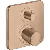 Hansgrohe Thermostat AXOR CITTERIO M UP 2 Verbr m Ab-/Umstellv. bru red gold 2 Verbraucher, mit Ab-/Umstellventil brushed red gold