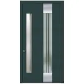KNOCK Aluminium-Haustür »Marte«, moosgrün - gruen