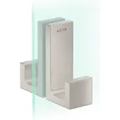 Hansgrohe AXOR Universal Rectangular Duschtürgriff, 6-12mm Glasdicke, Metall, 42639