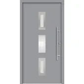Splendoor Sicherheitshaustür »PULA Prime RC2«, Aluminium, in verkehrsgrau