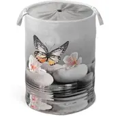 Sanilo Wäschekorb »Vanesa«, 60L, Grau, Rund