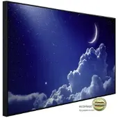 Papermoon Infrarotheizung »EcoHeat - Nachthimmel mit Mond«, Matt-Effekt - bunt