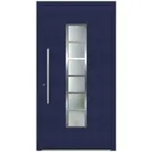 KNOCK Aluminium-Haustür »Terra Nova«, stahlblau