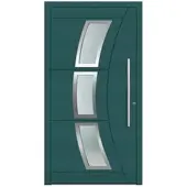 KNOCK Aluminium-Haustür »Terra Nova«, moosgrün - gruen