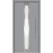 Splendoor Haustür »RHODOS Prime«, Aluminium, in verkehrsgrau