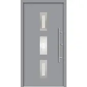Splendoor Haustür »PULA Prime«, Aluminium, in verkehrsgrau