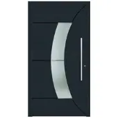 KNOCK Aluminium-Haustür »Terra Nova«, anthrazit - grau