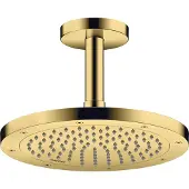 Hansgrohe Deckenanschluss AXOR SHOWERSOLUTIONS 100mm polished gold optic polished gold optic