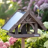 Voss.garden Sibo - hochwertiges Vogelhaus mit Standfuß
