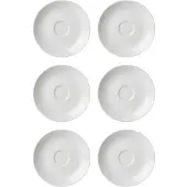Ritzenhoff & Breker Untertasse "Espressountertassen Bianco ø 11.0 cm 6er Set weiß"