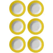 Ritzenhoff & Breker Suppenteller "Suppenteller Doppio ø 22 cm 6er Set"