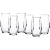 Ritzenhoff & Breker Longdrinkglas "Longdrinkgläser Salsa 370 ml 6er Set transparent"