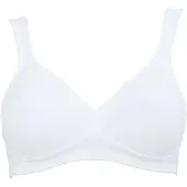 Anita Soft-BH "Soft BH Twin", Damen, Gr. 100, Cup A, weiß, Obermaterial: 70% Polyamid PA. 30% Elasthan EL., BHs Soft-BH