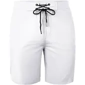 Yeaz Badeshorts "Badeshorts DAVEY", Herren, Gr. L, US, weiß, Obermaterial: 92% Polyester PES. 8% Elasthan EL., Badehosen Badeshorts