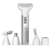 Ailoria EVAPORE SET - Rasierer mit verschiedenen Aufsätzen USB SILBER