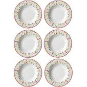 Ritzenhoff & Breker Suppenteller "Suppenteller Shanti ø 22.0 cm 6er Set bunt"