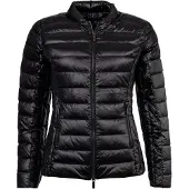 Armani Exchange für Damen. XW001920AF18757UC001 Jacke Glänzend schwarz (L), Lässig, Polyamid