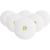 Villeroy & Boch Frühstücksteller "Frühstücksteller Good Luck With Love ø 21,2 cm 6er Set weiß-grün"