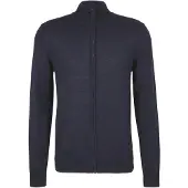 JOOP! Sweatshirt JOOP "Strickjacke JK-06Davis", Herren, Gr. 3XL, blau, Obermaterial: 100% Wolle mw., Sweatshirts Sweatshirt