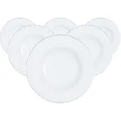 Villeroy & Boch Suppenteller "Suppenteller Anmut Platinum No.1 ø 24,8 cm weiß"