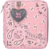 Depesche Buntstift "2-Fach Federtasche Bandana Miss Melody 20 x 18,7 x 5,5 cm rosa"