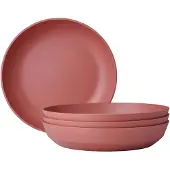 Mepal campinggeschirr - Set Suppenteller Silueta 210 mm 4 Stück - Vivid mauve - Campingteller set