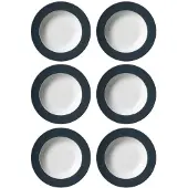 Ritzenhoff & Breker Suppenteller "Suppenteller Doppio ø 22 cm 6er Set"