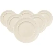 Villeroy & Boch Brotteller "Brotteller Manoir ø 17,4 cm 6er Set weiß"