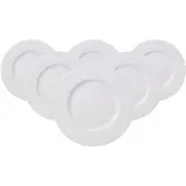 Villeroy & Boch Frühstücksteller "Frühstücksteller White Pearl ø 22,7 cm 6er Set weiß"