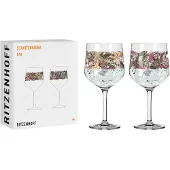 Ritzenhoff Glas "Gin-Gläser Schattenfauna 720 ml 2er Set transparent"