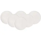 Villeroy & Boch Frühstücksteller NewMoon Weiß (6-teilig)