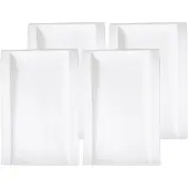 Villeroy & Boch Speiseteller "Gourmetteller NewWave 37 x 25 cm 4er Set weiß", weiß, Speiseteller, Speiseteller