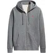 Levi's Sweatshirt "Sweatjacke The Original Housemark Zip Up 1er Pack", Herren, Gr. S, grau, Obermaterial: 100% Baumwolle CO., Sweatshirts Sweatshirt