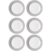 Ritzenhoff & Breker Frühstücksteller "Dessertteller Doppio ø 20 cm 6er Set"
