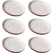 Ritzenhoff & Breker Untertasse für Espressotasse 6er Set Jasper beere