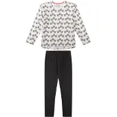 Sanetta Schlafanzug "Pyjama Pyjama Teenager lang Stars"