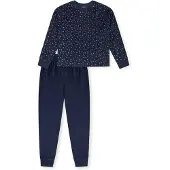 Schiesser Schlafanzug "Pyjama", Jungen, Gr. 140, bunt (dunkelblau), Obermaterial: 75% Baumwolle CO. 25% Polyester PES., Homewear-Sets Schlafanzug