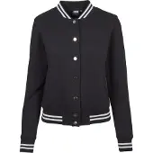 Urban Classics Funktionsmantel "Damen Ladies College Sweat Jacket"