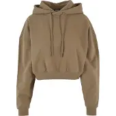 Urban Classics Kapuzensweatshirt "Damen Ladies Cropped Heavy Hoody"